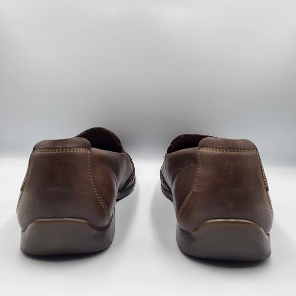 Mephisto Edlef Dark Brown Leather Slip On Comfort Loafer Moccasin Men’s Size 9 main image 4